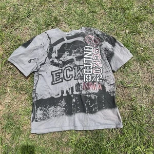 Y2K Men’s Ecko Unltd 100% Cotton Gray MMA Graphic T Shirt Size 2XL - Picture 1 of 6