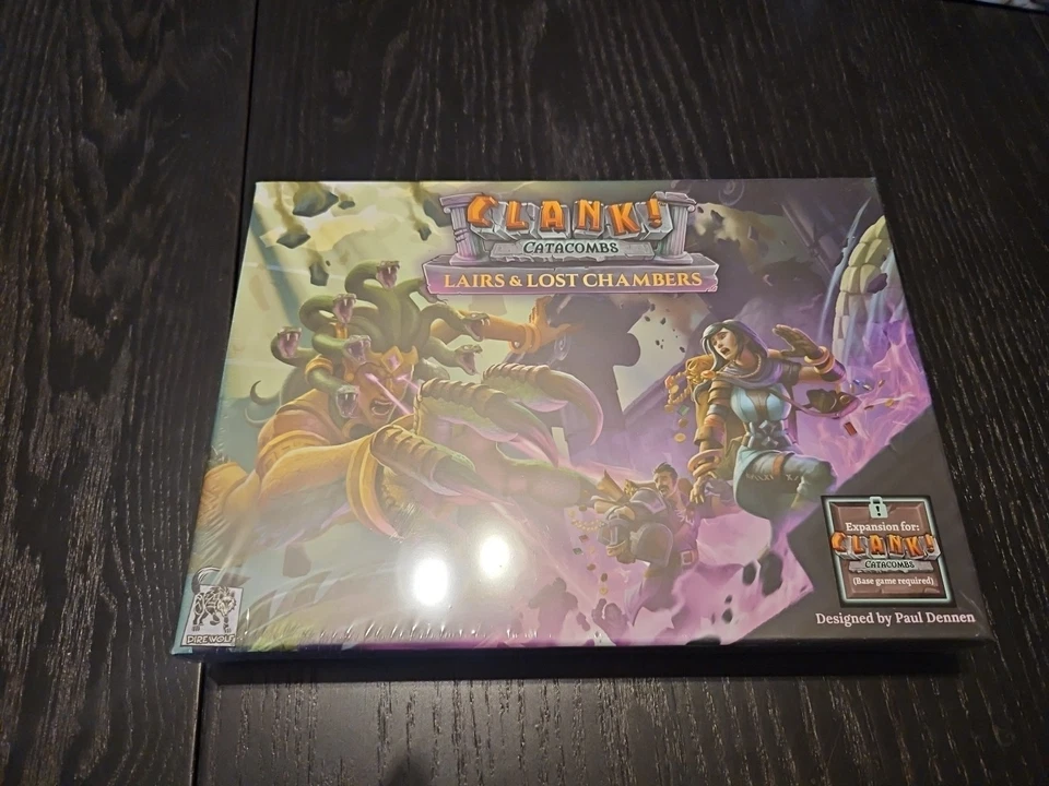 Clank! Expansão Catacumbs: Lairs & Lost Chambers - Poderes exclusivos de masmorra - Imagem 1 de 2