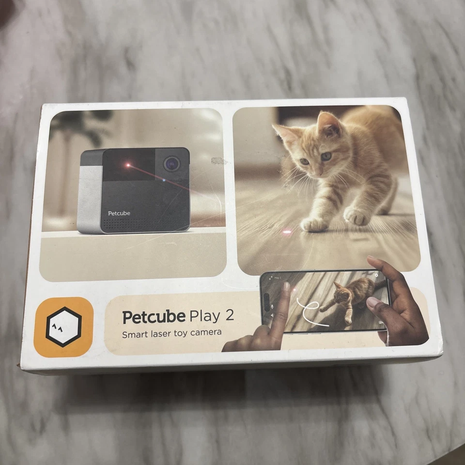 Petcube Play 2 Wi-Fi Pet Camera with Laser Toy for Cats & Dogs - Image 1 of 4