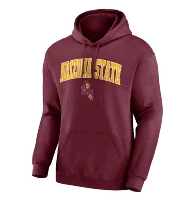 NCAA Arizona State Sun Devils Men's Medium Hooded Sweatshirt New With Tags - Image 1 of 4