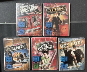 Reel Heroes Steelbook Set (5) Shaun Hot Fuzz Riddick Serenity Scott Pilgrim OOP - Bild 1 von 2