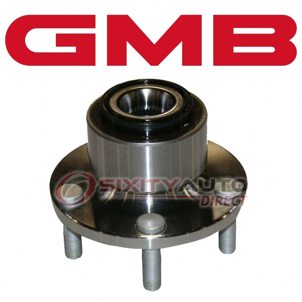 GMB Front Wheel Bearing Hub Assembly for 2004-2011 Volvo S40 - Driveline pq Foto 1 de 4