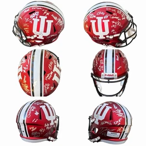 2025-2026 Indiana Hoosiers Team Signed Helmet Football Autographed Auto 🔥 - Picture 1 of 7