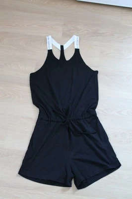 Calvin Klein ~ schwarzer Jumpsuit ~ kurzer Overall ~ Swimwear ~ Gr. M - Bild 1 von 4