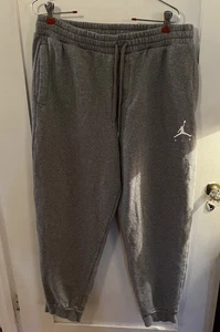 Jordan Sweatpants Mens Large Air Joggers Athletic Fleece Basketball Pants - Picture 1 of 13