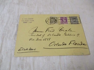 POSTAL 1934 CON 3 SELLOS FRANCESES - Imagen 1 de 2