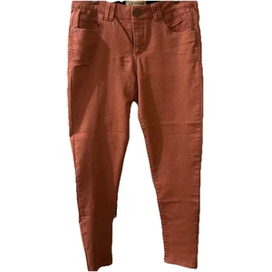 Democracy AB Technology Women’s Size 10 Straight Stretch Coral Color Jeans - Picture 1 of 7