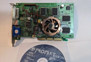 Guillemot 3D Prophet DDR-DVI GeForce 256 32MB DDR AGP 4x Legacy GPU + Software - Picture 1 of 5