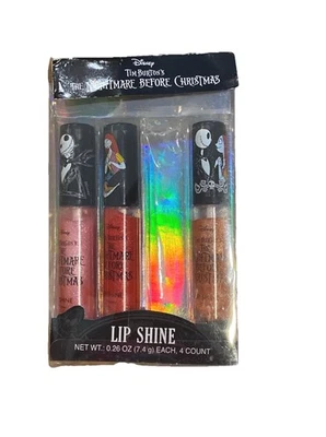 Disney The Nightmare Before Christmas Lip Shine set (missing one available) - Image 1 of 4