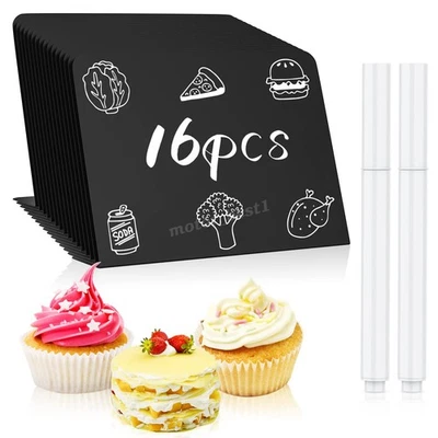 Mini Kreidetafel Set, 16 Stück Mini Tafeln zum für Events, Hochzeiten, Cafés - Bild 1 von 4