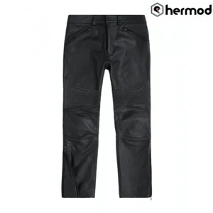 Belstaff Long Way Up McGregor Pro Motorrad Lederhose - schwarz - Bild 1 von 2