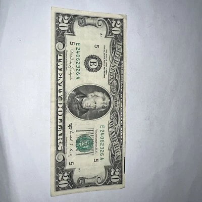 USA banknote 20 Dollars 1988A Note Richmond Virginia Circulated Good Condition - Image 1 of 4