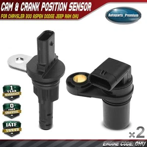 Camshaft & Crankshaft Position Sensor for Chrysler 300 Aspen Dodge Jeep Ram OHV - Picture 1 of 8