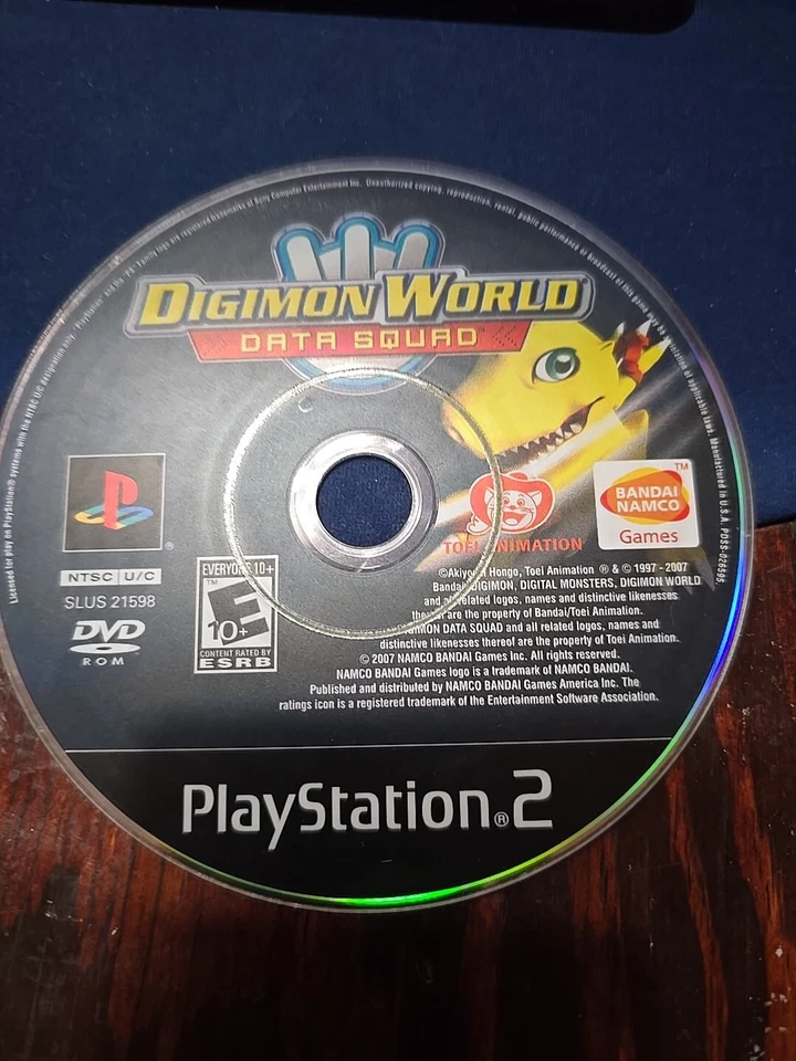 Digimon World: Data Squad (Sony PlayStation 2, 2007) DISC ONLY - Image 1 of 1