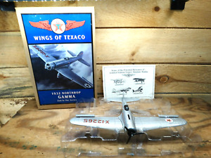 ERTL Wings of Texaco 1932 Northrop GAMMA  2nd in Series Diecast Bank