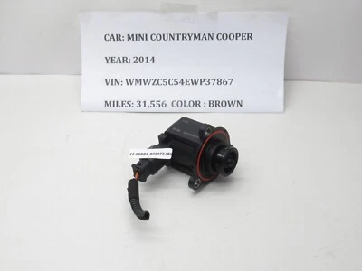 Electroválvula desviadora turbo Mini Cooper Countryman 2014-2016 11658636606 OEM Foto 1 de 4