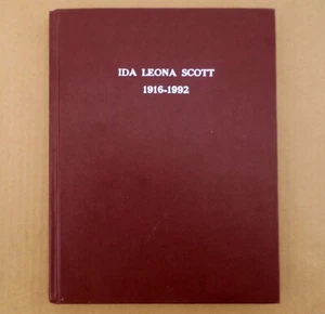 Biography of Ida Leona Scott 1916 - 1992 Family History Ancestry Genealogy Info - Foto 1 di 13