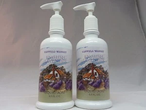 CASWELL-MASSEY - LOT OF 2 - ENGLISH LAVENDER LIQUID SOAP WITH PUMP -8.5 OZ- NEW - Picture 1 of 2