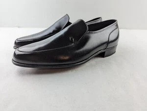 NEW VTG Florsheim Imperial Loafer Men 10.5 E Black Leather Dress Shoe Classic - Picture 1 of 17