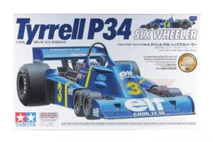 Tamiya 12036 1/12 F1 Car Model Kit Elf Team P34 Six-Wheeler w/PE Parts - Picture 1 of 2