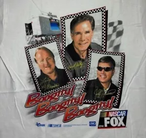 Vintage NASCAR Medium Darrell Waltrip Boogity Boogity Boogity Racing T-Shirt New - Picture 1 of 7