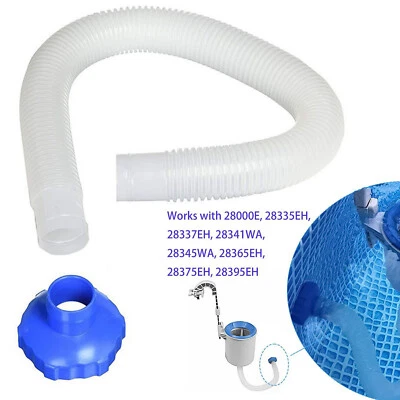 Für Intex 25016 oberirdischer Pool Adapter weiß Skimmer Schlauch Ersatz Zubehör - Bild 1 von 4