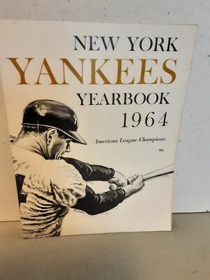 Vintage  Yearbook, 1964,  New York Yankees baseball team, AM League Champions - Image 1 of 4