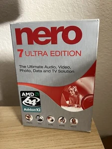 Nero 7 Ultra Edition - Editing Software - BRAND NEW SEALED - Picture 1 of 6