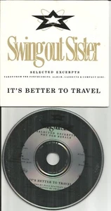 SWING OUT SISTER Ultra Rare 4TRX SAMPLER EUROPE PROMO CD single USA SELLER 1987 - Picture 1 of 1