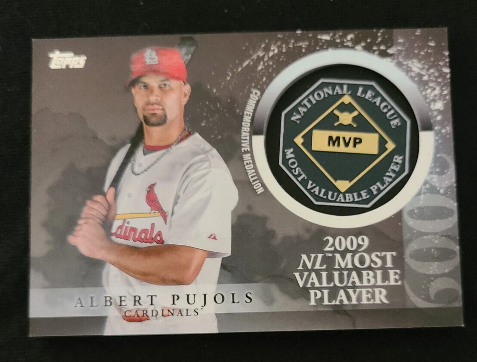 2023 Topps Update MVP Medallion # MVP-AP Albert Pujols - St. Louis Cardinals - Image 1 of 2
