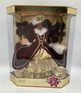 Barbie Happy Holidays 1996 Vintage - Edizione Speciale Afroamericana - Nuova con scatola - Foto 1 di 7
