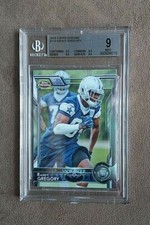 2015 Topps Chrome Randy Gregory RC Rookie Card #114 BGS Graded 9 Mint