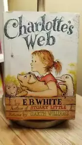 Charlotte's Web by E.B. White 1980 (1952 Original) Edition/Printing HB Like New! - Picture 1 of 12