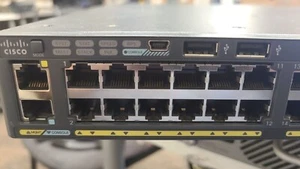 Cisco Catalyst WS-C2960X-48FPS-L Cisco 2960-X 48 GigE PoE+ 740W LAN Base Switch - Picture 1 of 2