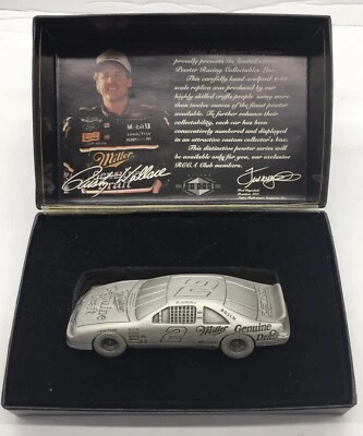 Rusty Wallace Pewter Car 1/43 Nascar Limited Edition ‘95 Action RCCA MGD Vintage - Image 1 of 4