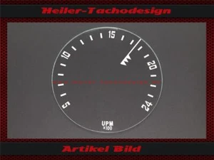 Vetro contachilometri per contatore trattore Porsche Diesel Export 24 Kmh - 2 - Foto 1 di 2
