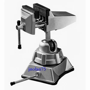 Tornillo de aspiradora giratorio BESSEY 2 3/4" 360° portátil mesa banco detalles trabajo joyería - Imagen 1 de 1