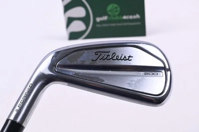 Left Hand Titleist T200 2023 Utility #4 Iron / 23 Degree / Stiff Flex HZRDUS 85 - Image 1 of 4