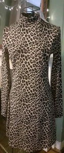 Atemberaubendes Damenkleid Animal-Pint New Look Größe 10 neu mit Etikett #Animalprintkleid - Bild 1 von 2
