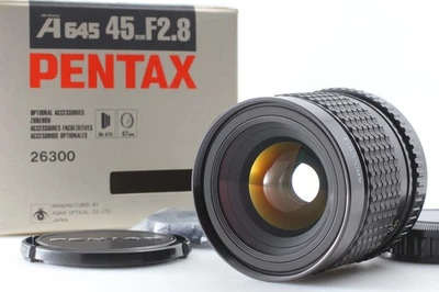 [Top MINT in Box] SMC PENTAX A 45mm F2.8 Wide Angle MF Lens 645 N NII From JAPAN - Image 1 of 4