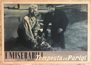 I MISERABILI (TEMPESTA SU PARIGI) Fotobusta cinematografica originale (3) - Bild 1 von 1
