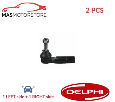 TRACK ROD END RACK END PAIR FRONT DELPHI TA3028 2PCS FOR ALFA ROMEO GIULIETTA - Image 1 of 4