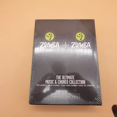 Zumba Kids + Kids Jr Music & Choreo Collection Vol. 1 Instructor DVD CD Sealed - Image 1 of 3