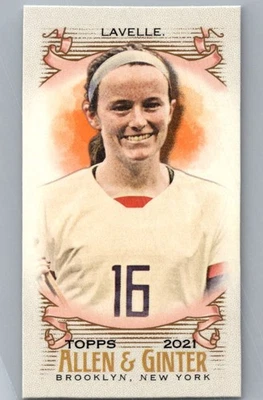 2021 Topps Allen & Ginter #269 Rose Lavelle Mini A & G Back SP USWT Soccer - Image 1 of 2