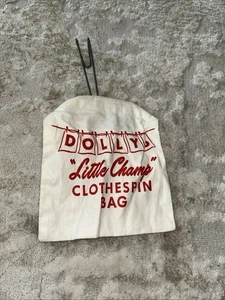 ¡Raro! Dollys vintage de $.29 “little Champ” bolsa de pinza de ropa” - Imagen 1 de 15