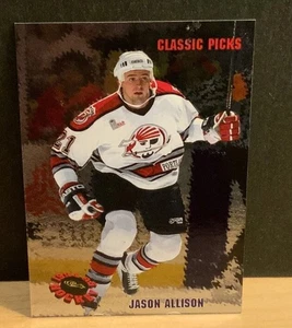 CLASSIC PICKS 1995 JASON ALLISON LTD.EDITION 1of20,000METAL FOIL - Picture 1 of 2
