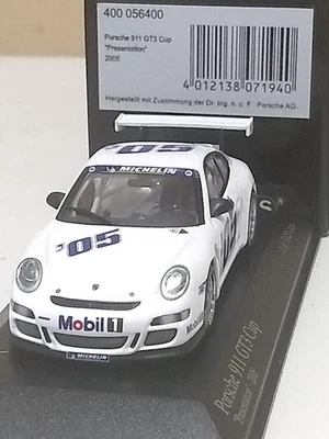 MINICHAMPS 1/43 400056400 PORSCHE 911 GT3 '05 Presentation 2005 - Immagine 1 di 4