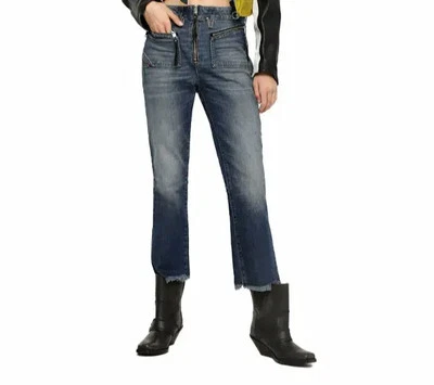 DIESEL D-Earlie 089AR Women's Slim High Waist Stretch Blue Jeans W24 L32 - Image 1 of 4
