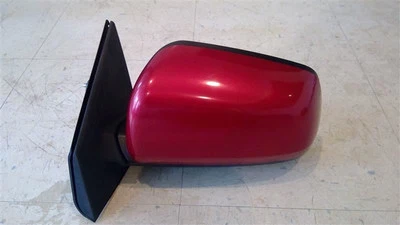 2013 13 Mitsubishi Lancer GT left driver side view door mirror red 67122 - Image 1 of 4