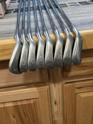 Ping Eye2 Iron Set 3-9 PW RH Karsten ZZ Lite Steel Shaft Red Dot + G13613 READ - Image 1 of 4